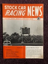 Stock car racing magazine Stock Car Racing News August 1964