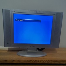 LW15M13C D SAMSUNG LCD TV ideal for retro gaming. with Remote control 