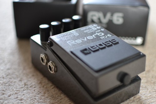 Boss reverb electric - boss, rv-6