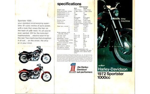 Amf harley davidson 1972 - harley-davidson,
