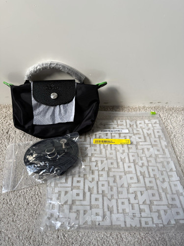 Longchamp pliage mini black - pliage,