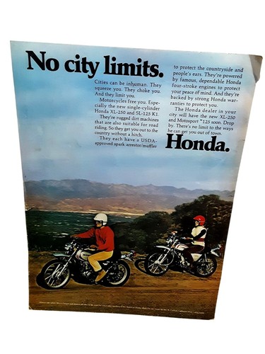 1972 honda xl250 - 1972, sl125