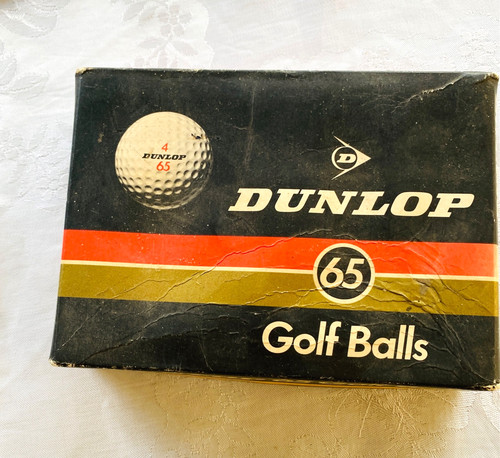 Dunlop golf balls boxed - golf, balls-