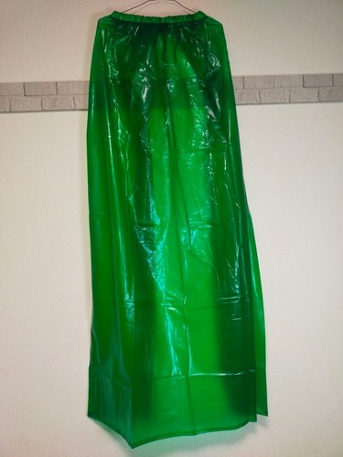 Soft shiny translucent green