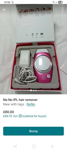 Pink hair removal - no!no!,