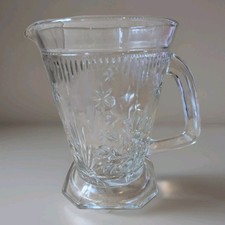 Vintage Heavy Pressed Glass