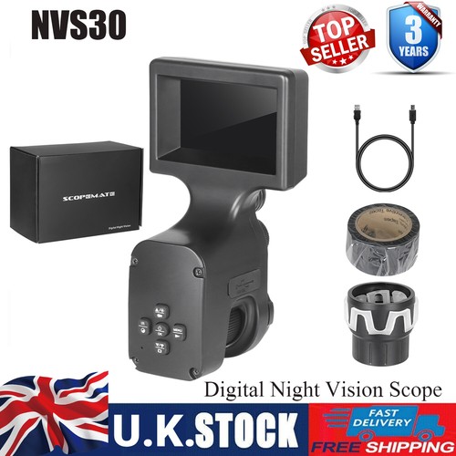 Digital night vision rifle - night,