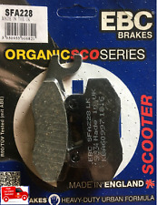 Fits PEUGEOT VIVACITY 125 2010 to 2015 EBC FRONT Organic Disc Brake Pads SFA228