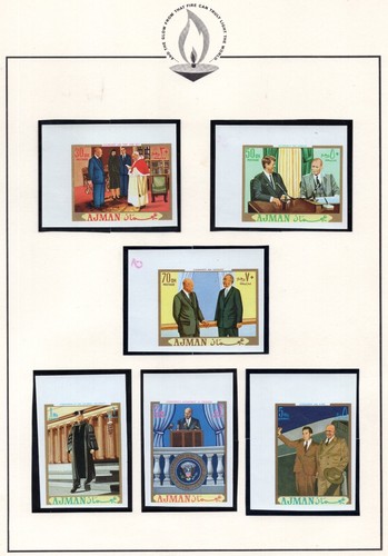 Uae ajman 1964 collection - uae,