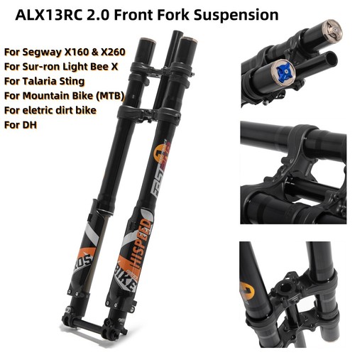 Front fork suspension for - front,
