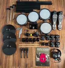 DD400X Gear4Music E DRUM KIT SPARES: module cymbal tom 9V loom snare choke tube