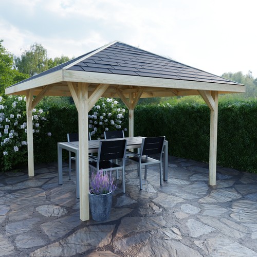9x9ft pressure treated hipped - 9x9ft,