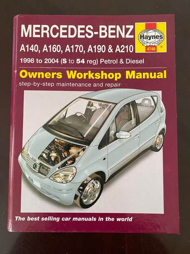 Haynes car manual - manual, mercedes
