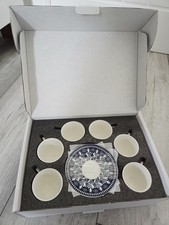 Karaca Peyker Bone China Turkish Espresso Set 12 Piece 6 Cups + 6 Saucers New