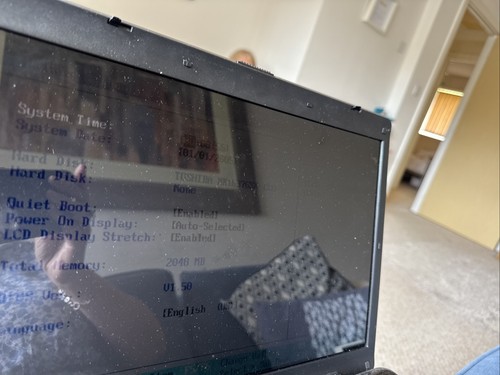 Old toshiba laptop spares - old,
