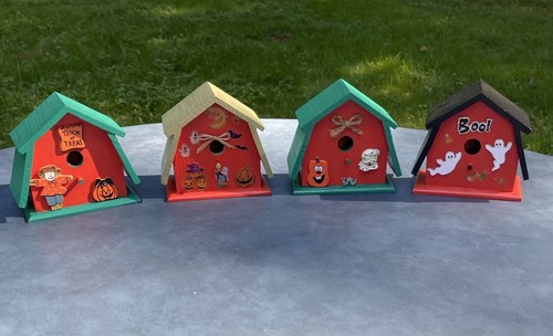 Set halloween mini wooden - 4,