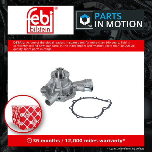 Water pump fits mercedes - water,
