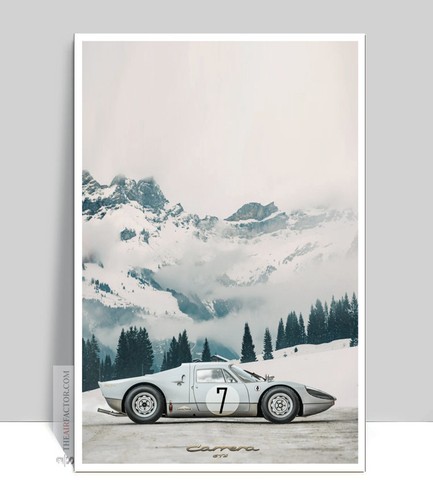Carrera porsche 904 gts print - 904, gts.