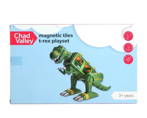 Chad valley tiles - chad, t-rex