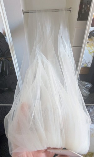 Cream wedding veil new - cream,