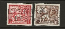 GB SG432-3 1925 British Empire Exhibition Wembley Set Fine Used UK P&P Free
