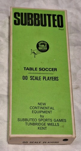 Vintage 1960s boxed subbuteo - vintage,