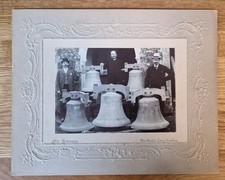Tasburgh, Norfolk. Church Bells. C1900 Antique Photo. Campanology.