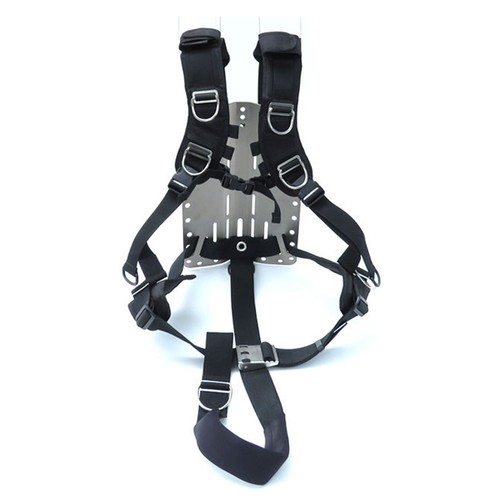 Adjustable backplate harness - backplate,