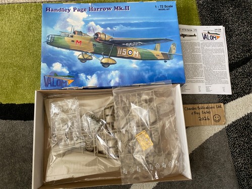 Valom handley page harrow - 1/72,