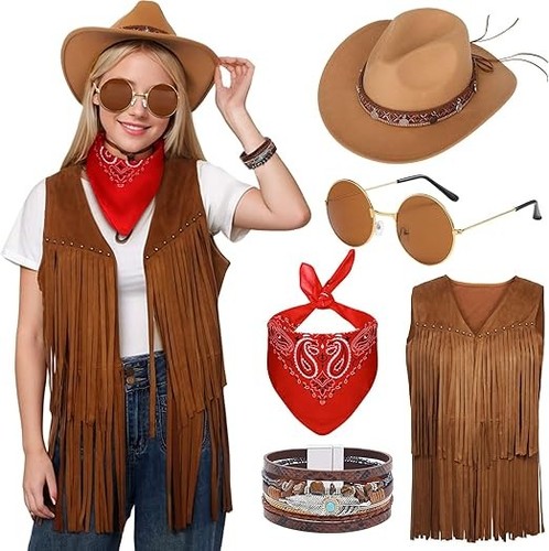 Cowgirl fancy dress - dress, outfit