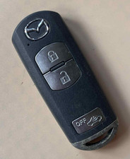 GENUINE MAZDA 3 BUTTON REMOTE SMART CAR KEY FOB - FREE DELIVERY