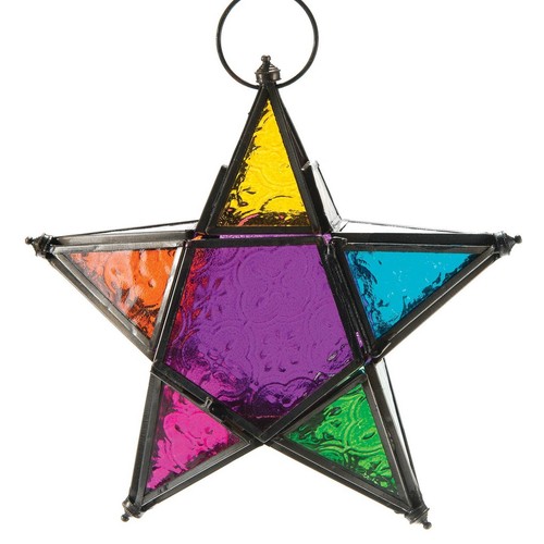 Star tealight lantern - tealight,
