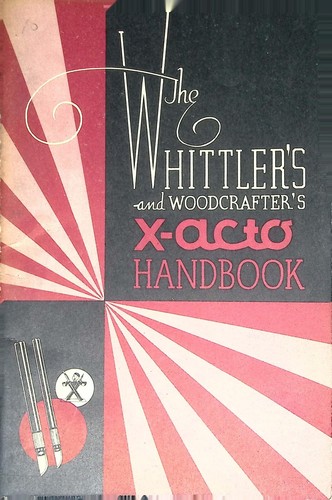 1944 acto whittler - 1944, x-acto