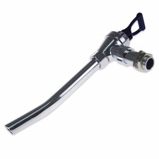 LARGE GAS URN CHROME DRAW OFF