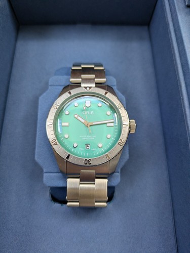 Oris divers blue unisex adults - oris,