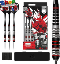 Ryan Searle Heavy Metal Stainless Steel Darts Set in 22G, 24G or 26G – Includes 