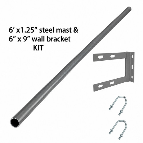 Mast 25 pole and - pole,