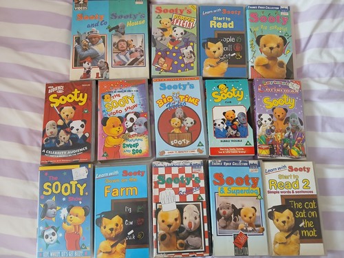 Sooty vhs tapes bundle - tapes,
