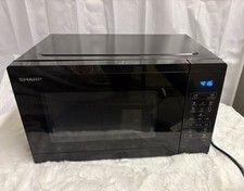 SHARP 20L 800W Digital Microwave – Black, Compact, Eco Mode, Great Condition