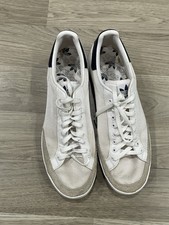 RARE Sz 12- adidas Rod Laver Navy White - 668702 Men's Shoe VNTG '11 China