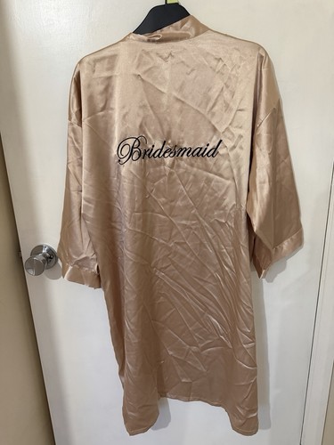 Bridesmaid robe size large - size,