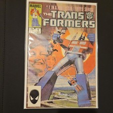 Transformers #1 (1984) 1st Appearance Autobots & Decepticons