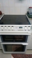 Hotpoint Electric Double Oven Cookers Free Standing