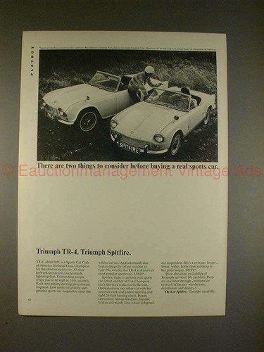 1965 triumph tr4 - triumph, tr-4