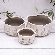 Vintage Green Cream Ceramic