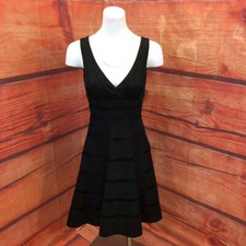 WHBM BLACK CUTOUT STRAPPY