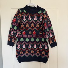 Next Girls Christmas Jumper