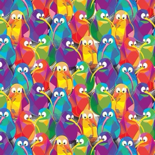 Fat quarter nutex kiwi - fat,