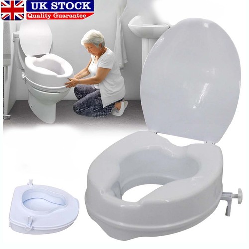 Raised toilet seat - seat, with
