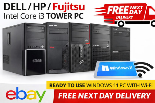 Dell various tower - dell/hp/various, i3